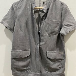 Figs Graphite Scrub Set XS top S pants